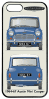 Austin Mini Cooper 1964-67 Phone Cover Vertical